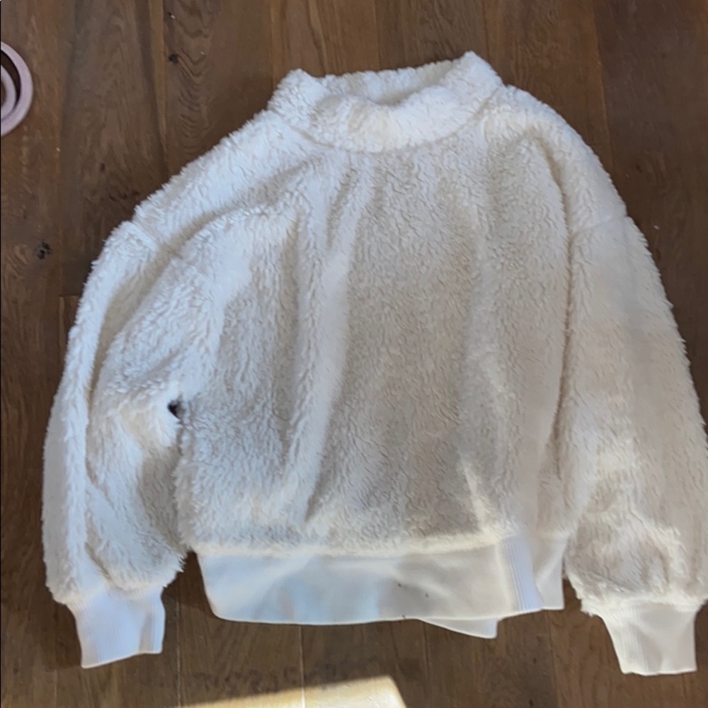 Fleece Funnel-Neck Pullover for Women. Worn once.